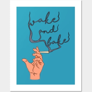 Wake and Bake Posters and Art